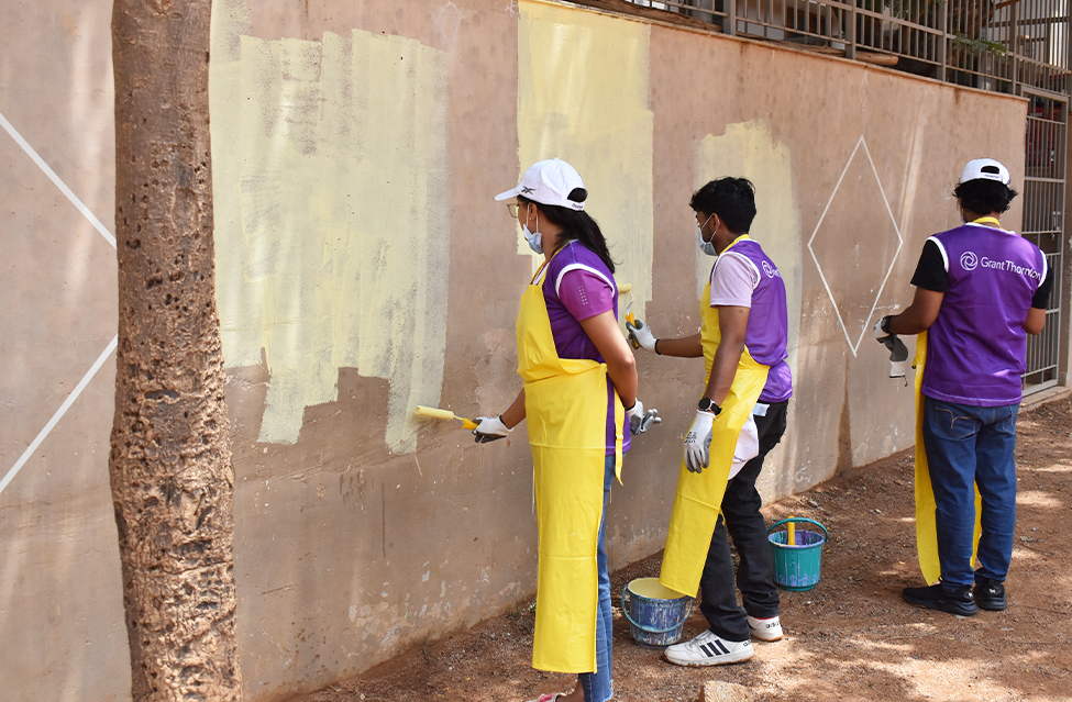 Wall Painting and Cleanliness Drive